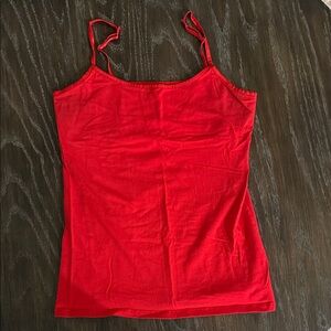 SO Red Spaghetti Strap Camisole